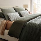 Micro Yarn-Dyed Check Quilt &amp; Shams