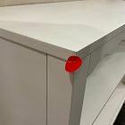 Open Box: Daisy Low Bookcase (45.1"W x 36"H) - White