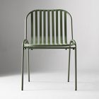 Sydney Outdoor Bistro Table (30") &amp; Santa Cruz Stacking Dining Chair Set