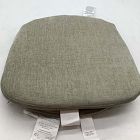 Open Box: Classic Cafe Dining Chair Cushions, Set of 2 - Performance Distressed Velvet Dune