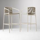 Sydney Outdoor Bar Table &amp; Oceana Bar Stools Set