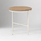 Emma Chamberlain Woven Outdoor Side Table (15")