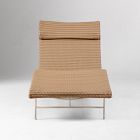Emma Chamberlain Woven Outdoor Chaise Lounge