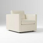 Open Box: Harris Leather Chair - Sierra Leather Snow