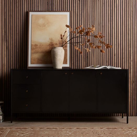 Bronzed Iron Buffet (74") by West Elm