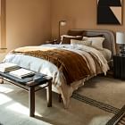 Center Stripe Shag Rug