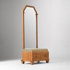 Pierce &amp; Ward Entry Bench w/ Mirror (32")