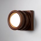 Pierce &amp; Ward Petite Wood Sconce (5.5")