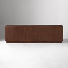 Pierce &amp; Ward Burl Wood Media Console (80")