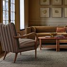 Pierce &amp; Ward Oval Wood Coffee Table (50")