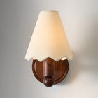 Pierce &amp; Ward Wood Sconce (11")