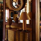 Pierce &amp; Ward Oval Wood Console (44")