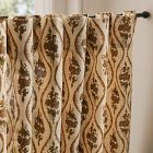 Pierce &amp; Ward Floral Trellis Cafe Curtain