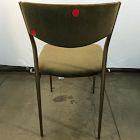 Open Box: Alessio Dining Chair - Deluxe Velvet Juniper, Champagne Bronze