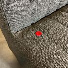 Open Box: Anniina Channeled Dining Bench (82") - Fiqa Boucle Charcoal