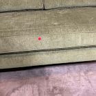 Open Box: Drake Midcentury Right Arm 2 Seater - Performance Distressed Velvet Tarragon, Pecan
