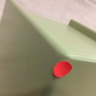 Open Box: Emma Chamberlain Lacquer Wrapped Nightstand (12") - Avocado, Polished Nickel