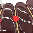 Open Box: Pierce &amp; Ward Faceted Round Wall Mirror ( 26") - Oxblood