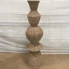 Open Box: Woven Wicker Floor Vase (53.2"H) - Natural