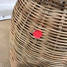 Open Box: Woven Wicker Floor Vase (53.2"H) - Natural