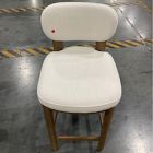 Open Box: Anton Counter Stool (26"H) - Twill Alabaster, Burnt Wax