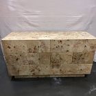 Open Box: Burl 6 Drawer Dresser (60") - Light Burl Finish
