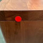 Open Box: Calla Solid Wood Coffee Table (58") - Cool Walnut