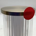 Open Box: Chaniel Cordless Candlestick Table Lamp (8.5"H) - Brushed Brass