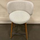 Open Box: Devon Counter Stool (26") - Twill, Sand, Toasted Oak