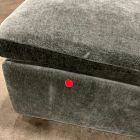 Open Box: Harmony Modular Armless Single - Performance Distressed Velvet Slate