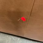 Open Box: Hugh Leather Recliner - Saddle Leather Nut, Cool Walnut Finish