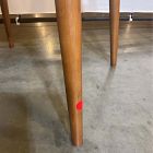Open Box: Hyde Dining Chair - Ludlow Leather Cumin, Cool Walnut