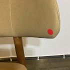 Open Box: Hyde Dining Chair - Ludlow Leather Cumin, Cool Walnut