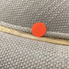 Open Box: Lumi Upholstered Storage Ottoman, Wide - Performance Basketweave Sand