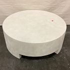 Open Box: Madison Indoor/Outdoor Coffee Table (36") - Concrete Chalk Finish