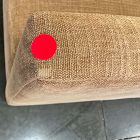 Open Box: Marin Sofa (85") - Performance Chenille Crossweave Ochre, Black