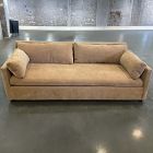 Open Box: Marin Sofa (85") - Performance Chenille Crossweave Ochre, Black