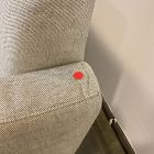 Open Box: Oliver Sofa (82") - Twill Dove, Walnut