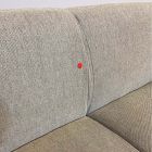 Open Box: Oliver Sofa (82") - Twill Dove, Walnut