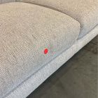 Open Box: Oliver Sofa (82") - Twill Dove, Walnut