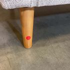 Open Box: Oliver Sofa (82") - Twill Dove, Walnut