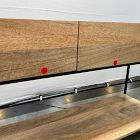 Open Box: Industrial Solid Wood Storage Console (54") - Raw Mango
