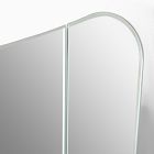 Lance Frameless Double Medicine Cabinet