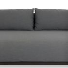 Mairead Outdoor Metal Sofa (106")