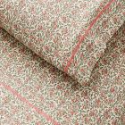 Pink Chicken Spring Floral Cotton Sheet Set