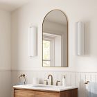 Arched Metal Framed Medicine Cabinet
