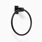 Reeded Bathroom Hardware - Matte Black