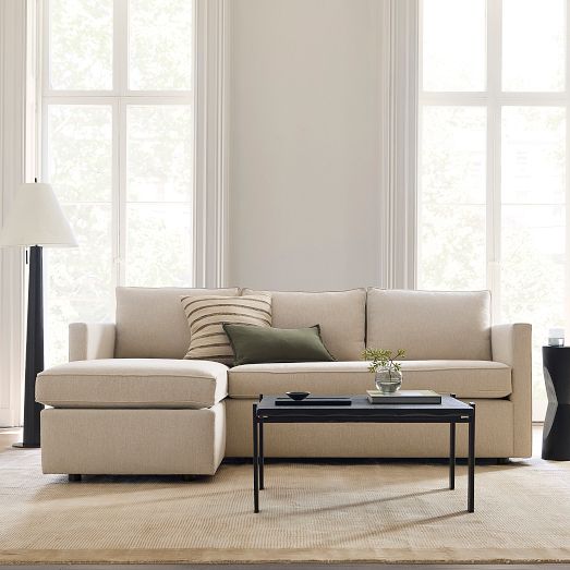 Harris 2-Piece Reversible Sectional (86") by West Elm