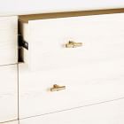 Modernist Wood &amp; Lacquer 8-Drawer Dresser (58") - Winter Wood