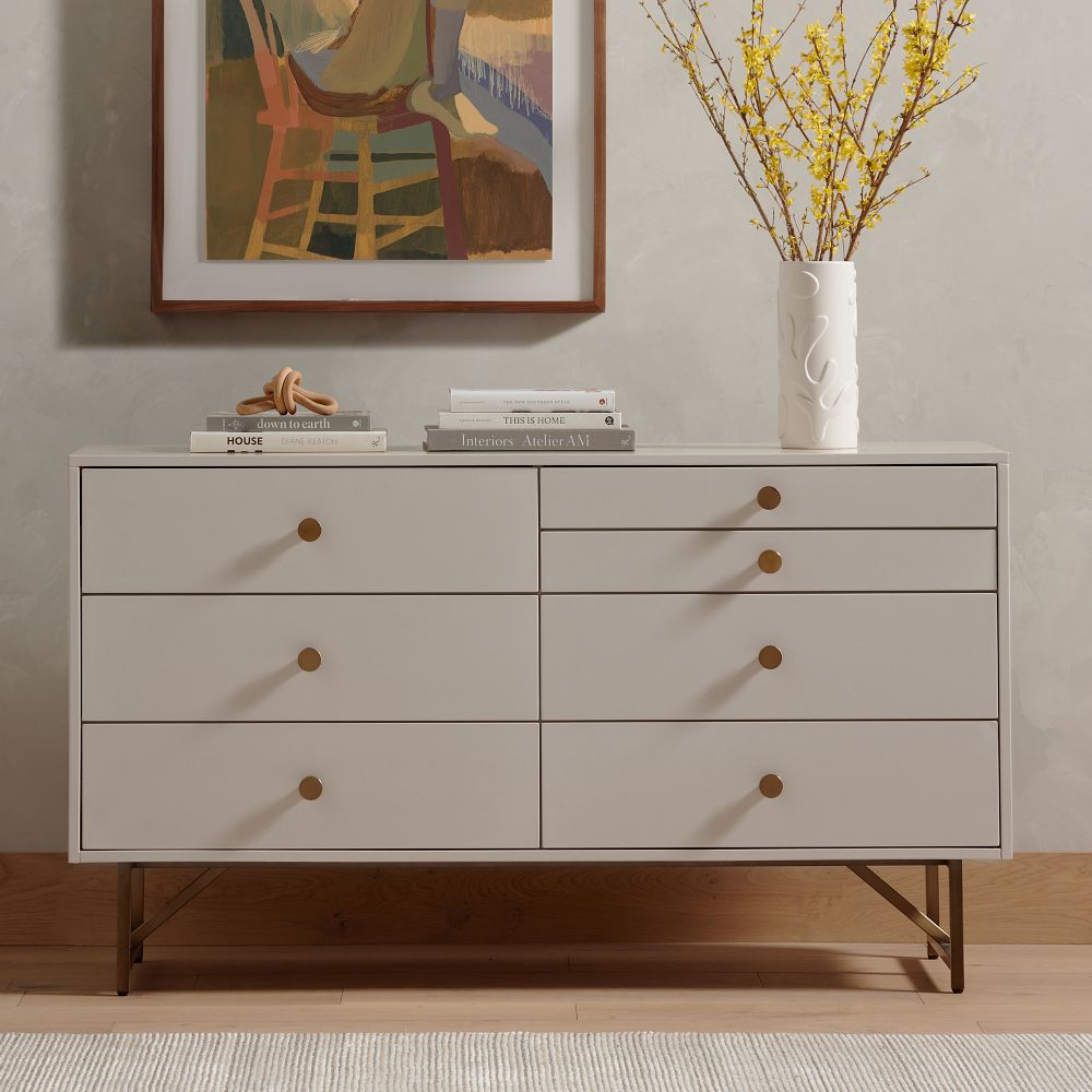 west elm green dresser Lilia 7-Drawer (58.25